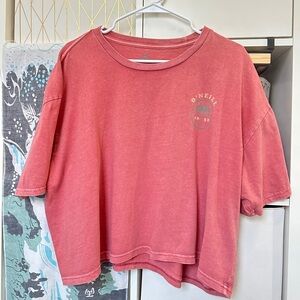 O'Neill State Of Mind Cropped Graphic Tee